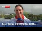 Will Dame Sarah Storey return for another paralympics in 2028?