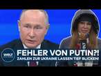 KRIEG IN UKRAINE: Putin nennt Zahlen zu Soldaten! Rückschlüsse auf Verluste von Russland möglich!