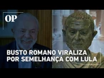 Brasileiros viralizam foto de escultura romana por semelhança com Lula