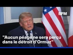 Iran: Donald Trump brandit la menace d'un péage à Ormuz si les négociations échouent