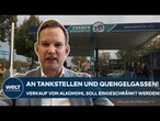 DEUTSCHLAND: Drogenbeauftragter Hendrik Streeck will Alkoholverkauf an Tankstellen einschränken!