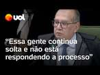 Gilmar Mendes critica Lava Jato: ‘Essa gente continua solta’