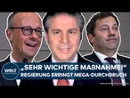 DEUTSCHLAND: "Sehr wichtige Maßnahme!" Koalition erringt überraschenden Mega-Durchbruch!