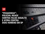 Falso assalto termina com dois baleados em SP | LIVE CNN
