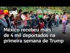 Trump já deportou mais de 4 mil migrantes para o México desde que assumiu o poder nos EUA; confira