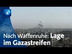 Lage nach Waffenruhe: Vance in Israel | Weitere tote Geisel übergeben | Ausmaß Zerstörung in Gaza