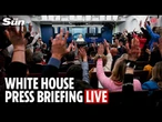 LIVE: White House press briefing with Trump's Press Secretary Karoline Leavitt