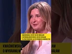 Kwaśniewska: Wtedy nie modliłam się o wygraną mojego męża. Ale po pierwszej kadencji tak