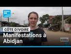 Côte d'Ivoire : manifestations contre un quatrième mandat d'Alassane Ouattara • FRANCE 24