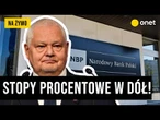 Konferencja prasowa prezesa NBP Adama Glapińskiego