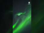 Dazzling aurora seen in skies over Alaska - ABC News