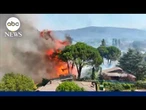 Europe's wildfires force over 300,000 people to evacuate as they burn towards cities