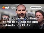 Eduardo vai continuar recebendo salário de deputado mesmo estando nos EUA? Advogado explica