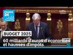 France : 60 milliards d'euros d'économies et hausses d'impôts dans le projet de budget 2025