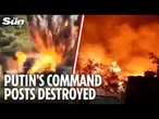 Ukraine OBLITERATES multiple Russian army command posts in Donetsk after massive missile operation