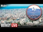 LIVE: Beirut skyline monitored as Israel declares new southern Lebanon combat zone