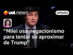 Milei retira delegação da COP29 em movimento político que acena para Trump | Raquel Landim