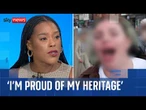 Sky News reporter on covering the migration protests as a black woman