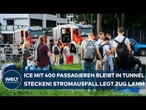 ICE-DRAMA BEI WIEN: Zug bleibt in Tunnel stecken! 400 Passagiere nach Stunden gerettet!