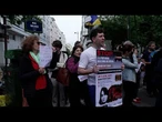 France : des manifestants se rassemblent devant CNews pour dénoncer l’influence présumée du Kremlin
