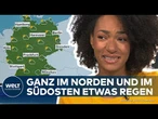 WETTER IN DEUTSCHLAND: Mild im Westen, Regen im Osten – Kaltfront bringt deutliche Abkühlung!