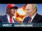 UKRAINE: "Ich werde Moskau in Grund und Boden bombardieren!" Trump redet Klartext mit Putin | STREAM