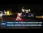 ERDING: Bundeswehr und Polizei liefern sich Schusswechsel bei Großübung „Marshal Power“