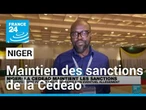 Niger : la Cédéao maintient ses sanctions, en posant des conditions à leur allègement