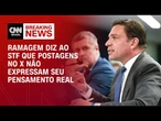 Em interrogatório, Ramagem diz que suas postagens no X não refletem seu pensamento real | CNN ARENA