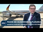 Panne bei Bundeswehr-Flugzeug: Wadephul fliegt mit Linienmaschine nach Kolumbien