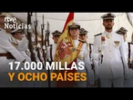 PRINCESA LEONOR: Vuelve a ESPAÑA donde el 14 de junio embarcará a bordo del BLAS DE LEZO | RTVE