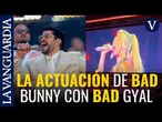 Barcelona recibe a Bad Bunny en una fiesta en el Estadi Olímpic con Bad Gyal