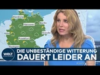 DEUTSCHLAND-WETTERLAGE: Juli endet mit Regen, Wolken und kühlen Temperaturen!