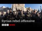 Syrian rebels extend shock offensive after capturing Aleppo | BBC News