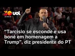 Tarcísio não tem coragem de defender SP das tarifas de Trump, diz presidente do PT