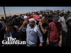 Funeral held for Palestinian activist killed by Israeli settler in the occupied West Bank