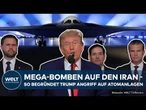 TRUMP: „Unsere Angriffe waren ein spektakulärer Erfolg - Keine Armee der Welt hätte das tun können“