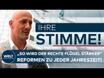 DEUTSCHLAND: "Reiche besteuern, Staat erneuern!“ - Merz Reformen zu jeder Jahreszeit!