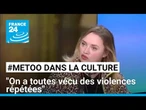 #Metoo culture : "On a toutes vécu des violences répétées", assure l'actrice Sara Forestier