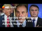 Brasil deve estar alerta com a volta de Donald Trump à Presidência dos EUA, afirma Aloysio Nunes