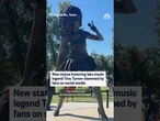 New statue honoring late music legend Tina Turner slammed by fans on social media