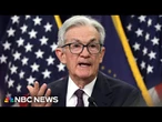 LIVE: Federal Reserve Chairman Powell holds update on interest rates | NBC News