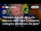 Aprovação de Lula: Pesquisa Quaest reforça que antilulismo será pano de fundo para 2026, diz Josias