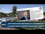 FREIBAD-ÜBERGRIFFE: Gelnhausens Bürgermeister Litzinger entschuldigt sich für Vorwürfe gegen WELT