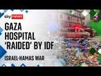 Israeli raid on Gaza hospital 'deeply concerning', says WHO | Israel-Hamas war