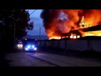 Incendio in un azienda di stoccaggio rifiuti a Teano (CE), in fiamme 40 mila metri quadrati