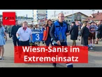 Schwerverletzter auf Rolltreppe, Musiker fällt von Bühne: Wiesn-Sanis im Extremeinsatz