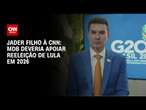 Jader Filho à CNN: MDB deveria apoiar reeleição de Lula em 2026 | BASTIDORES CNN