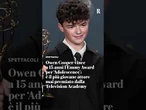 Il 15enne Owen Cooper premiato agli Emmy 2025: è il più giovane di sempre