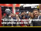 "Comment tu peux aider à réformer l'État?": Emmanuel Macron dialogue avec une IA au salon Vivatech